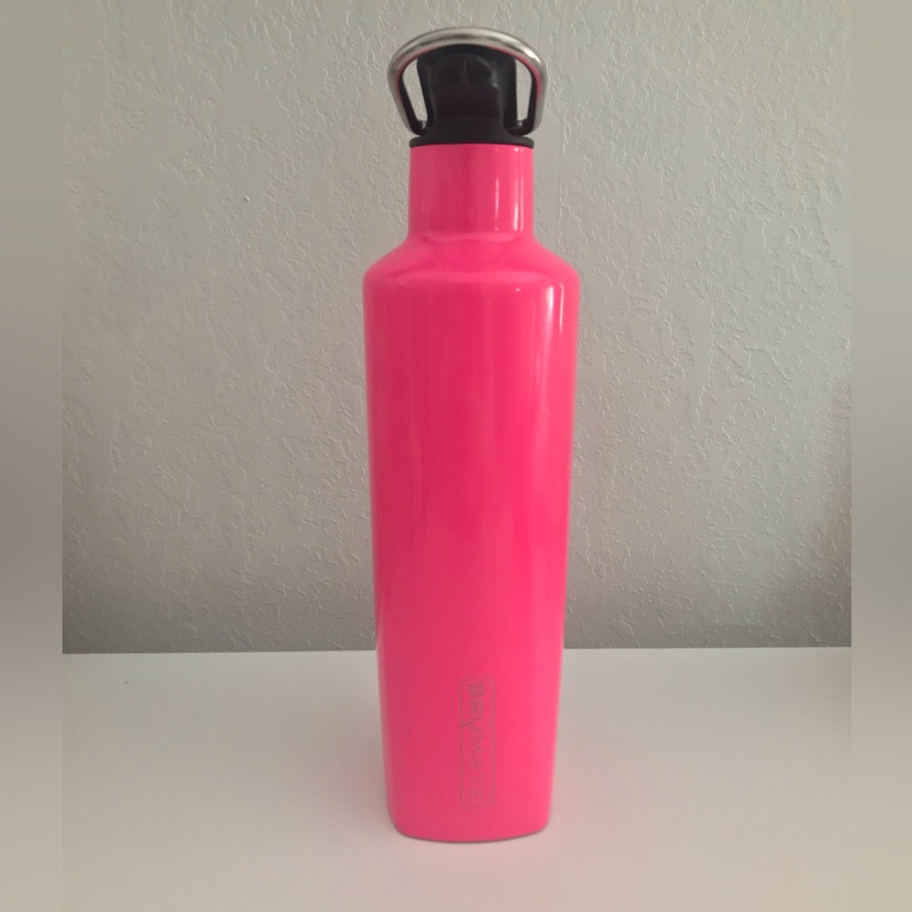 Neon Pink Brumate Mini Rehydration Bottle